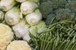 Fresh vegetables in the market