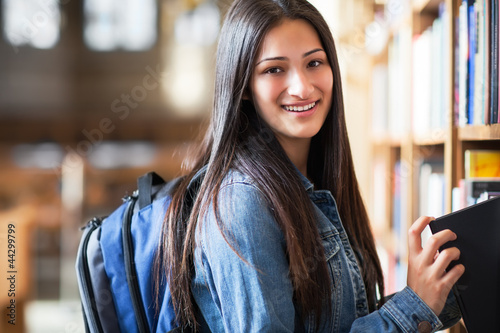 Photo: Hispanic college student Hispanic college student
