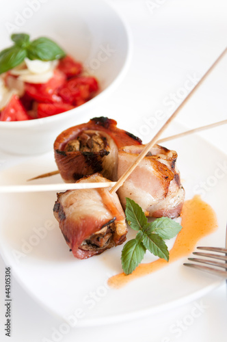 Photo: grilled Bacon rolls grilled Bacon rolls