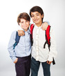 Photo: Two cheerful teenagers Two cheerful teenagers