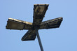 Photo: Highway lamp and post Highway lamp and post