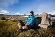 Hiker in Norway