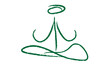 Yoga logo simple