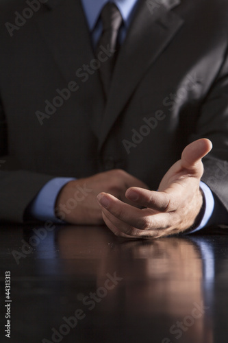 Photo: Businessman Extends Hand Businessman Extends Hand