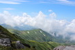 月山　坂の上の雲