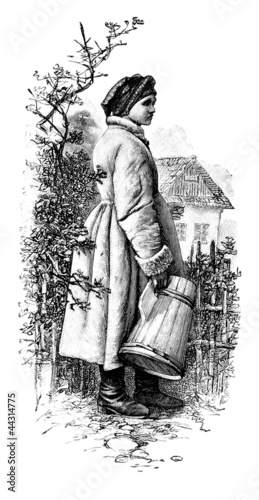 Illustration: Trad. Pole Peasant - Paysanne : Europe de l'Est Trad. Pole Peasant - Paysanne : Europe de l'Est