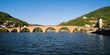 Foto: Alte Brücke über dem Neckar Alte Brücke über dem Neckar