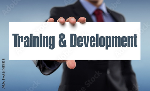 Photo: training & development training & development