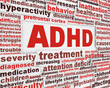 ADHD message concept