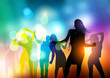 People Dancing Vector