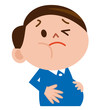 食べ過ぎ　男性