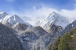 Snowcapped peak