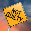 Not guilty concept.