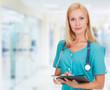 Photo: Medical doctor woman in the office Medical doctor woman in the office