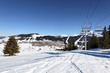 mountain station in alps