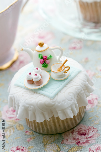 Foto: Tea party cupcake Tea party cupcake