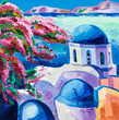 Santorini churches