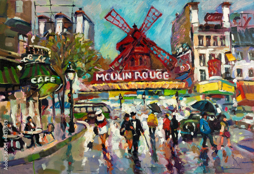 Illustration: Moulin Rouge Moulin Rouge