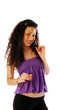 Girl exuberant and dynamic 077