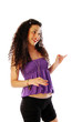 Girl exuberant and dynamic 074
