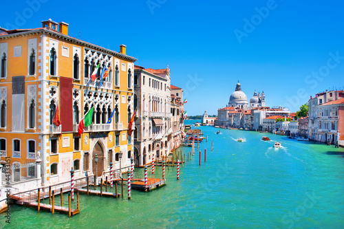 Photo: Famous Canal Grande in Venice, Italy Famous Canal Grande in Venice, Italy