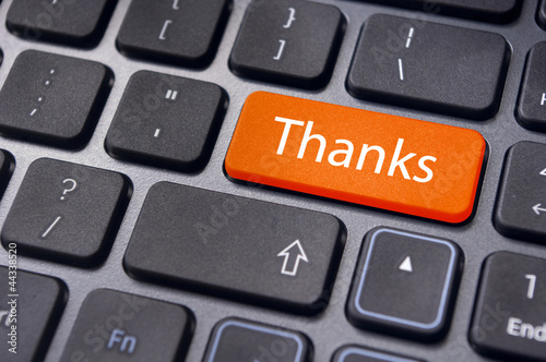Photo: thanks message thanks message