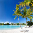 Perfect beach on Bora Bora