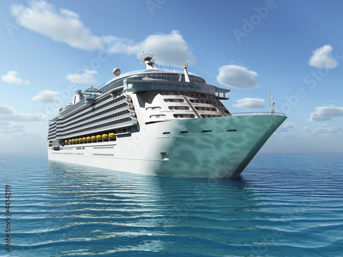 Illustration: cruise ship cruise ship