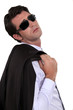 Photo: Businessman wearing sunglasses Businessman wearing sunglasses
