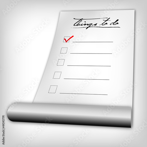 Vector: Things to do Things to do