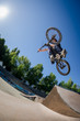 High BMX jump