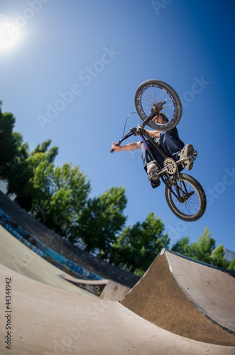 Photo: High BMX jump High BMX jump