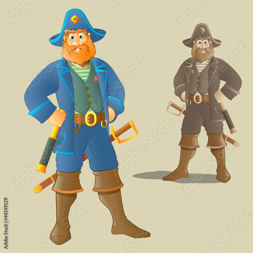 Vector: Pirate Captain Pirate Captain