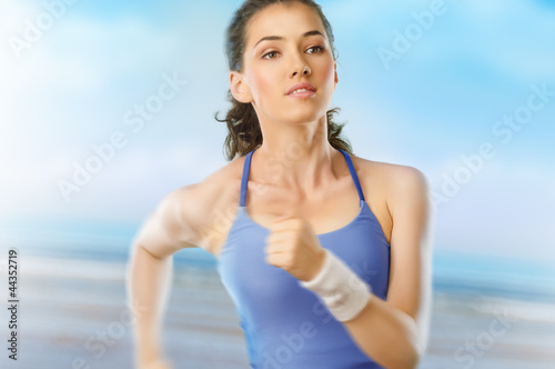 Photo: girl in sport girl in sport