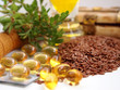 Flax seeds and linseed oil