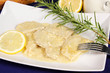 scaloppine latte e limone