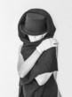 man in black