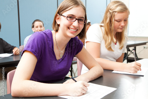 Photo: Teens in School Teens in School