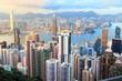 hong kong, coucher de soleil