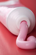 Pink toothpaste
