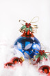 Christmas Ornaments with white space