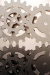Set of MDS composite gear wheels