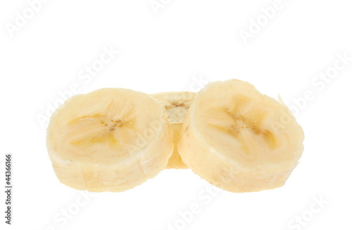 Photo: Bananenstücke freigestellt Bananenstücke freigestellt