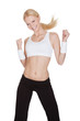 Photo: Beautiful woman enjoying Zumba Fitness Beautiful woman enjoying Zumba Fitness