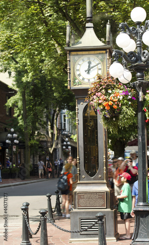 Photo: Gastown steam clock in Vancouver Gastown steam clock in Vancouver