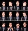 Photo: One Man Many Faces One Man Many Faces