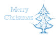 fir tree from water