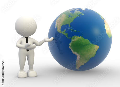 Illustration: Earth globe Earth globe
