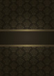 Vector brown and gold luxury background