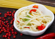 Es gibt Spaghettisalat